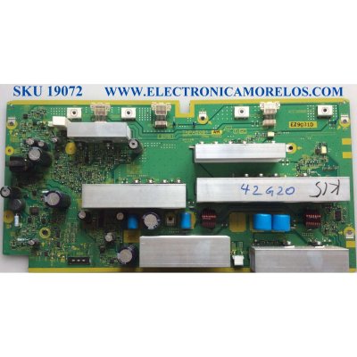 Y-SUS / PANASONIC TXNSC1LGUU / TNPA5081 / TNPA5081AH / MODELOS TC-P42C2 / TC-P42G25 / TX-P42G20B